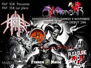 Arae / Demontool / Pleasure to Kill